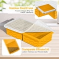 thumbnail image 4 of Silicone Freezer Tray with Lid – 2-Cup Soup Freezer Container Molds, Large Ice Cube Trays for Freezing Soup, Sauce & Broth, Meal Prep & Food Storage – Oven & Dishwasher Safe, 2-Pack, 4 of 6