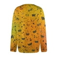 thumbnail image 6 of Mardi Gras Cardigan Sweaters for Women Mask Feather Pattern Sweater Lightweight Loose Button Up Knit Tops, 6 of 6