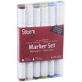 thumbnail image 1 of Ensemble de Marqueurs à Double Pointe pour Encre Alcool Studio 71 6/tonnes Pkg-Earth, 1 of 3