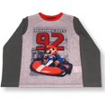 thumbnail image 4 of Mario Kart Boys Pajama Set 2pc Jersey PJs, XS-L, Gray, 4 of 5