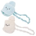 thumbnail image 3 of KAKOWELY 2pcs Plush Lovely Rabbit Eyeshade Eyepatch Eye Mask Sleeping Mask Eye Shade,7.48"X3.54"X0.39", 3 of 4