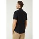 thumbnail image 2 of Burton - Camisa de Oxford de Manga Corta para Hombre (Negro), 2 of 3