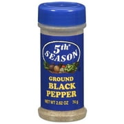5th Season Ground Black Pepper, 2.62 oz