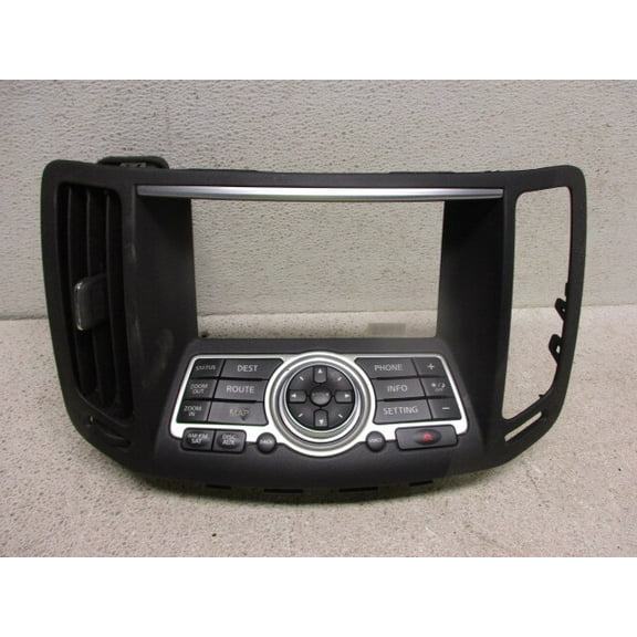 Pre-Owned 2007-2008 Infiniti G35 GPS Navigation Radio Control Panel OEM LKQ - Verify Specific Vehicle Fitment In Description - (Good)