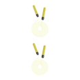 thumbnail image 1 of Sonducket Cuerda de saltar Cable de salto Accesorio de fitness Luminoso Divertido Ajustable Atractivo Suministros de gimnasio Equipo deportivo Amarillo 2Conjunto, 1 of 1