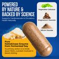 thumbnail image 4 of Nattokinase 5000 FU Supplement- 250mg of Natto Kinase Powder All Natural Blood Thinner Capsules Made from Organic Fermented Beans Can Help to Improve Blood Circulation, 4 of 9