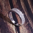thumbnail image 2 of 925 Sterling Silver Ring with Round Sapphire Zircon Gemstone Fine Jewelry ring for Women Gift, 2 of 3