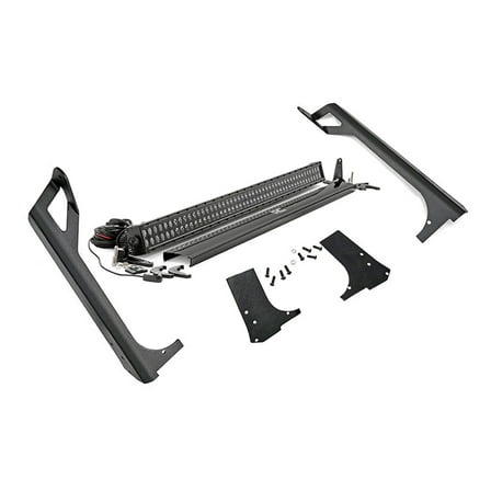 Rough Country 50" LED Upper Windshield Kit for 1997-2006 Wrangler TJ - 70503BL
