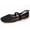 LaceBlack, variant on CHICVOMEY Mesh Ballet Flats for Women Breathable Ballet Flats with Buckle Fashion Fishnet Flats for Women Casual Work Flats