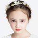 thumbnail image 5 of Accesorios Para El Cabello De Boda Para Niños, Tocado De Princesa Floral, Tiara De Perlas, Diadema Para Primera Comunión Para Niñas Y Mujeres, Diadema Nupcial Linda Y Dulce., 5 of 5