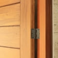 thumbnail image 4 of Design House 6-Pack 3.5" H x .25" Radius Butterfly Interior/Exterior Door Hinges, Antique Brass, 4 of 13