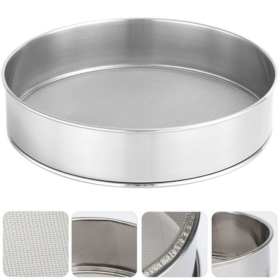 Raindrops  Strainer Mash Potato Sieve with Flour Tool Manual Sifter for Baking