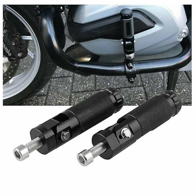 Reposapiés traseros universales para motocicleta, estriberas, pedales, carrera plegable