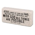 thumbnail image 3 of Scripture Block With God All Things 4In, 3 of 3