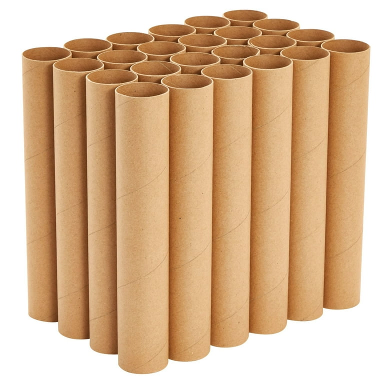24-Pack Cardboard Tubes Craft Rolls Empty Toilet Paper Rolls for