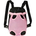 thumbnail image 2 of Dog Carrier Backpack Pet Legs Out Front Cat Travel Bag, Adjustable Puppy Backpacks Carriers Hands-Free for Small Medium Dogs Cats Hiking Traveling Camping Daily Walking (Large, Pink), 2 of 13