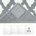 thumbnail image 3 of Sussexhome Floral Collection 2 x 3 Foot Heavy Duty Low Pile Rug Runner - Ultra-Thin Non Slip Area Rug - Washable Cotton Indoor Rug for Front Door Foyer Rug for Entryway, 3 of 9