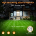 thumbnail image 5 of LEPOWER 45W 4800LM LED Security Lights Motion Sensor Light Outdoor, Dusk to Dawn,3 Modes, 5000K, IP65 Waterproof, 3 Head Motion Detected for Garage, Yard, 5 of 9