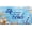 Blue, variant on Kitchen Rugs Set of 2 Beach Kitchen Mats for Floor Anti Fatigue Mats for Kitchen Floor, Coastal Ocean Kitchen Rugs Non Slip Washable Floor Mats for Kitchen Decor, 18'''' x 48'''' and 18'''' x 30''''