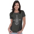 thumbnail image 3 of Scarab Ankh Ancient Egyptian Symbols Womens Fitted Plus Size Graphic Tee Brisco Brands 3X, 3 of 4