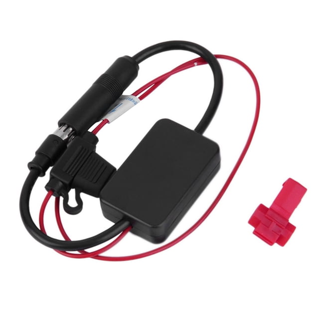 Amplificador de señal de antena estéreo para automóvil, adaptador de antena de repuesto directo, piezas de repuesto para vehículos recreativos,
