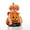 #04-Orange, variant on Halloween Baby Pumpkin Print Romper with Hat for Halloween Party Dress Up Clothes Themed Party Pretend Play Halloween Gifts for Kids Outfit