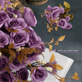 thumbnail image 3 of Kit 5 Ramos Flores Bloosom Artificiales Decoracion Hogar 70 Flores Violeta, 3 of 5