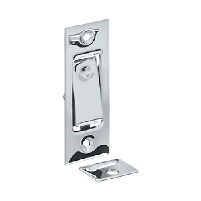 PDB42U26 Pocket Door Bolts; Jamb Bolt; Bright Chrome Finish Walmart