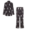thumbnail image 3 of Richie House Women's Printed Flannel Two-piece Set Pajama RHW2774, 3 of 5