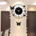 thumbnail image 6 of Autrinix Modern Butterfly Wall Clock with Elegant Design, Quiet Quartz Movement, Large 20-Inch Wall Clock for Home and Office Decoration, 6 of 11