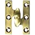 thumbnail image 3 of Deltana OK2015U5-R Solid Brass 2-Inch x 1/2-Inch Olive Knuckle Hinge, 3 of 3
