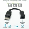 thumbnail image 2 of StarTech.com DP2MDPMF6IN 6in DisplayPort to Mini DisplayPort Video Cable Adapter - M/F - 6in DP to Mini DP, 2 of 6