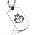 thumbnail image 1 of Stainless Steel Viking Battle Axe Dog Tag Pendant Necklace, 1 of 3