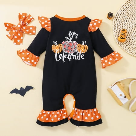 

Aayomet Baby Rompers Girl Long Sleeve Baby Bodysuit Sets Unisex Baby Boy Girl Button Solid Romper Bodysuit One Piece Jumpsuit Outfits Clothes Black 3-6 Months