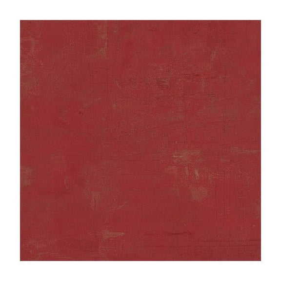 Concord Wallcoverings Textured Wallpaper Plain Featuring Rustic, Red, 21 In x 33 Ft (56 sq. ft), CH28319
