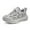 Grey, variant on Daznico Girls Sneakers Lightweight Soft Sole Breathable Mesh Casual Sports Shoes for School Children,7-8 Years