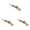 Brown 3 Packs, variant on Back Cat Scratcher Long Handle Back Rake Wooden Massage Scratcher Massager, 45 cm, Black