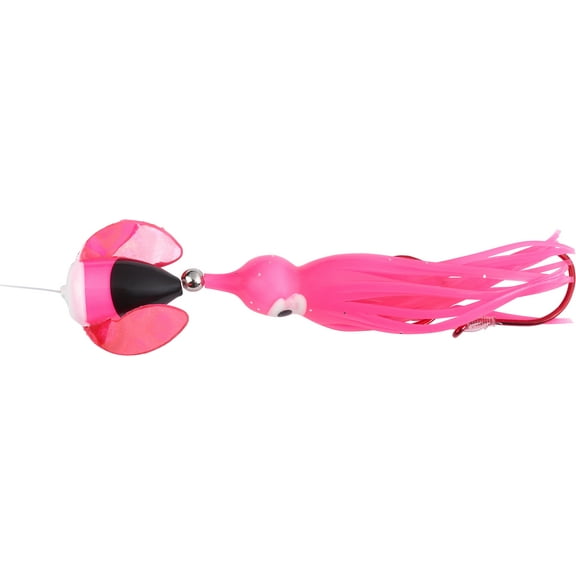 Yakima Bait Worden's Spin-N-Glo 1 1/2" Kokanee Rig, Nightmare Pink, Size 10, 310 NMP-MP
