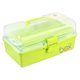 thumbnail image 1 of Caja de medicinas verde de múltiples capas, caja de almacenamiento de plástico, caja de almacenamiento de plástico portátil, caja de almacenamiento de papelería, 1 of 5