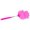 Pink, variant on JeashCHAT Mini Retractable Fly Swatter, Manual Plastic Flyswatter with Stainless Steel Telescopic rod, Swatter for Indoor, Outdoor, Classroom, Office