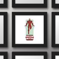 thumbnail image 2 of Gallery Pops Marvel Comics Avengers - Classic Iron Man Halftone Badge Wall Art, Black Framed Version, 12" x 12", 2 of 5
