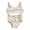 10Beige42, variant on WERYOUNG Girl's One-Piece Swimsuits Sleeveless Scoop Neck Floral Printed Kids Elegant Swimwear Holiday Vacation Beach Stylish Comfortable Baby Swim Wear
