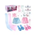 thumbnail image 1 of Princess Dress Up Shoes and Jewelry Boutique, Princess Role Play Set incl Cloak,Color Skirt,Shoes,Crowns,Bags, Princess Accessories, Gifts Toys for Ag, 1 of 5