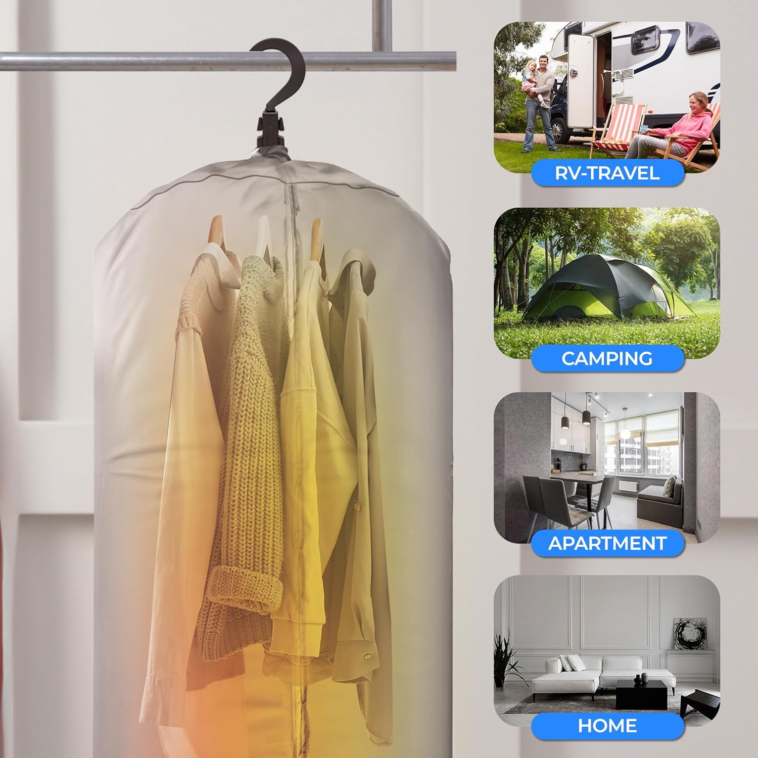 1000W Portable Dryer, Mini Heater & Aroma Diffuser for Home/Apartment – Dries Clothes, Shoes, Hats, Gloves, and More