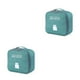 thumbnail image 2 of Inteprter Organizador de emergencia con cierre de cremallera, impermeable, para exteriores, vacío, bolsa de almacenamiento, a prueba de polvo, Verde Grande 2Conjunto, 2 of 6