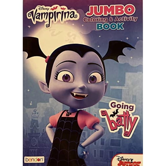 DJ Vampirina Jumbo Coloring and Activity Book (Paperback)