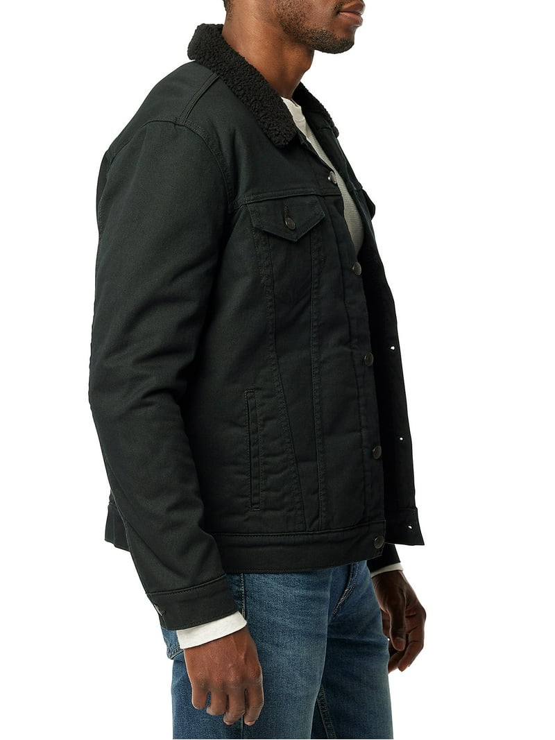 Levi Strauss Signature Men's Faux Shearling Trucker Jacket