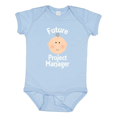 

Inktastic Future Project Manager Occupation Gift Baby Boy or Baby Girl Bodysuit