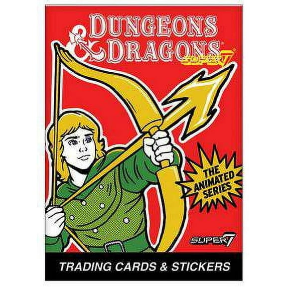 Dungeons & Dragons Series 1 Dungeons & Dragons Trading Card Wax Pack (5 Cards & 1 Sticker)