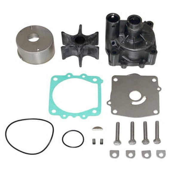 Water Pump Kit w/Housing Yamaha C115, 130 Pro #: 3373 X-Ref #: 6E5-W0078-A1-00 18-3373, 6E5-W0078-A1-00, 6E5-W0078-00-00, 6E5-W0078-01-00